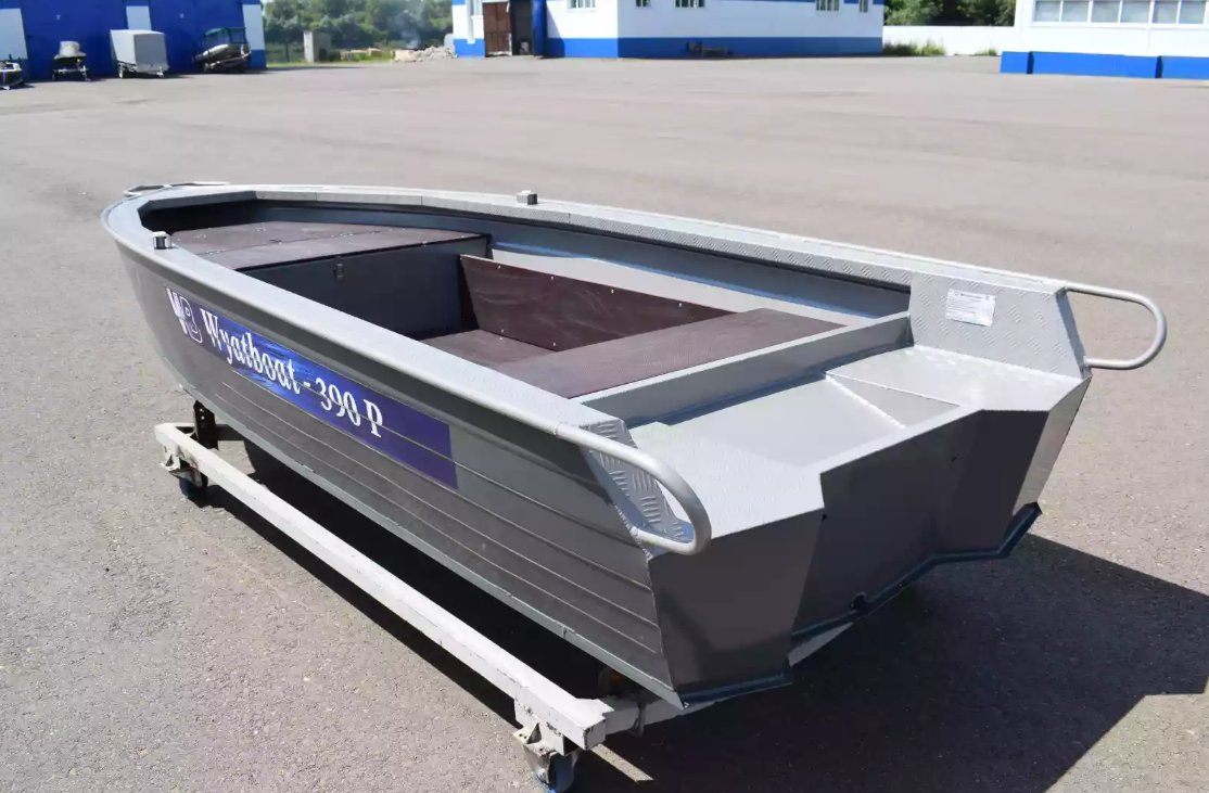 Алюминиевая лодка Wyatboat-390Р Fish в Кургане