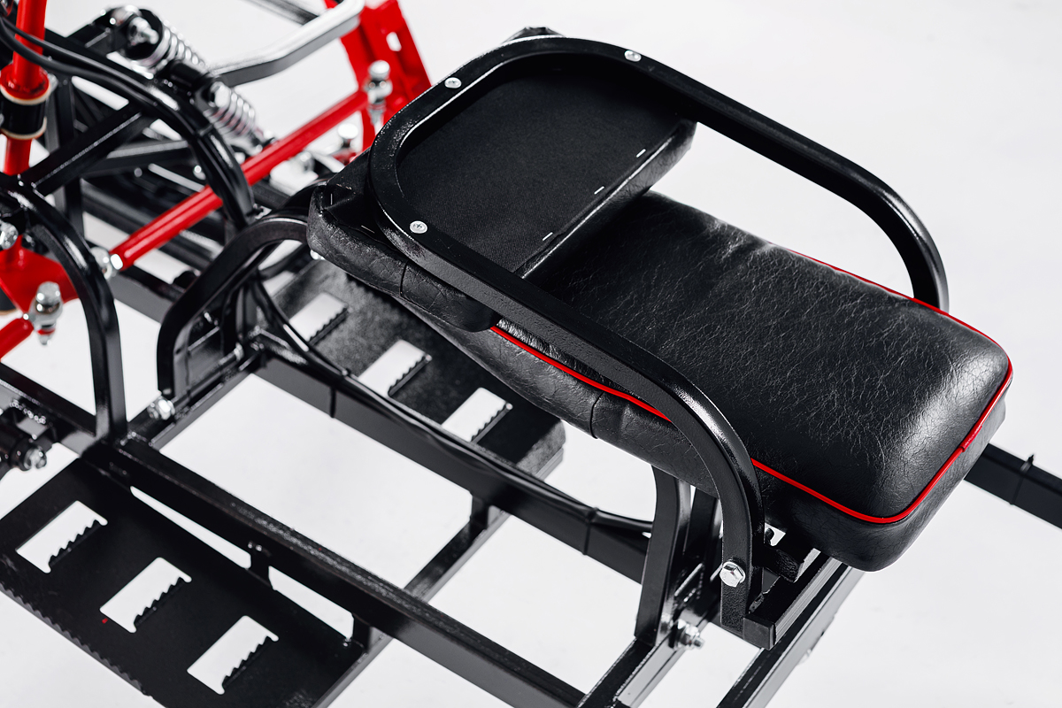 Лыжный модуль IKUDZO TERRAIN с подогревом ручек металлические лыжи в Кургане