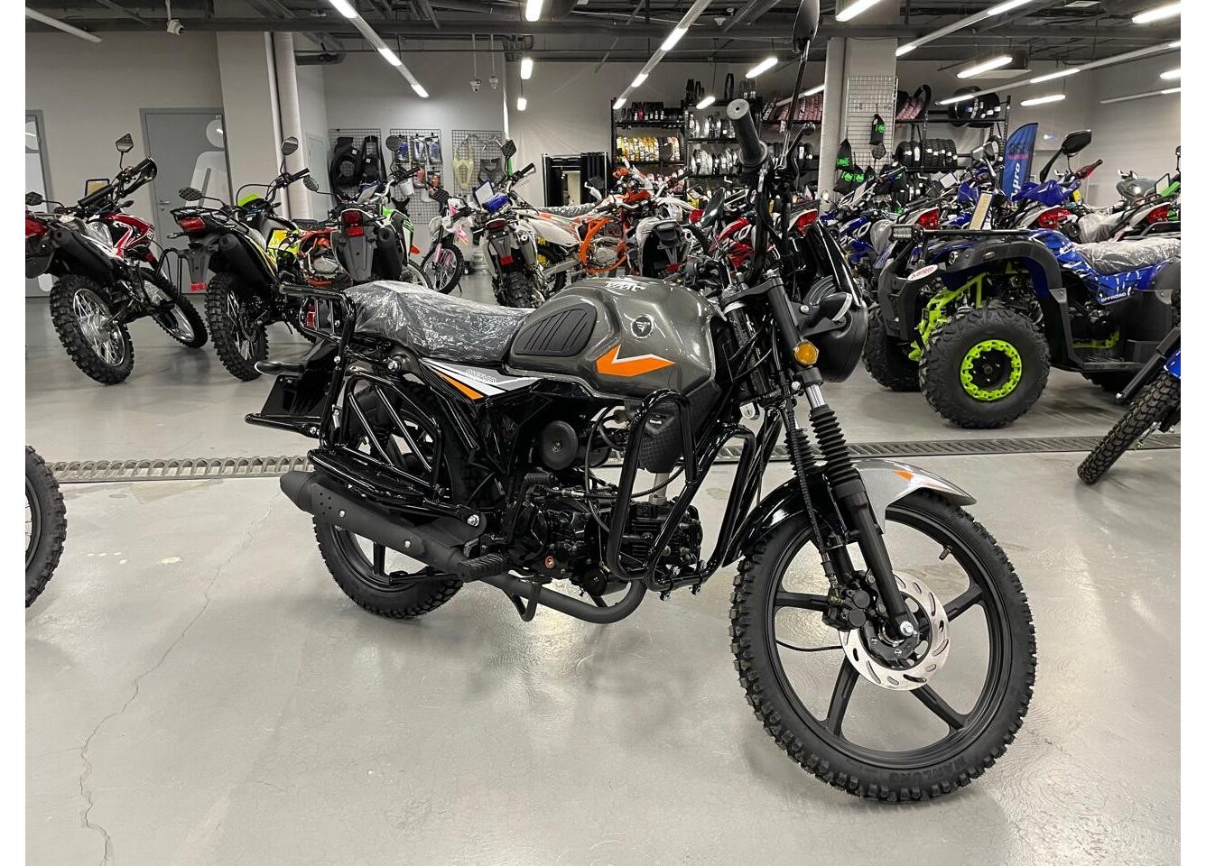 Мопед VMC NOVA 49сс (125сс) Led Full, дисковый тормоз, RKB RATO с баланс. валом, сигнализация в Кургане