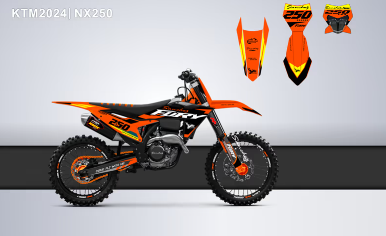 Кроссовый мотоцикл Sanchez Fury NX250 в Кургане