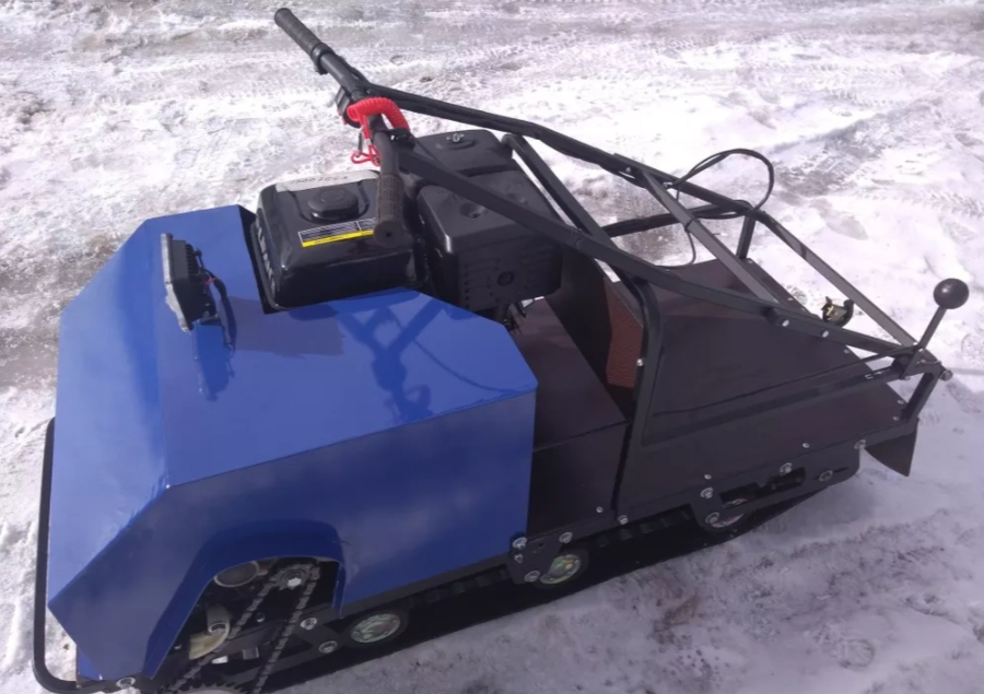 Мотобуксировщик AhtaR ЗИМА с реверсом (задний ход) в Кургане