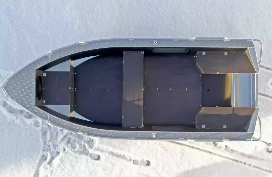 Алюминиевая лодка Wyatboat-370 в Кургане