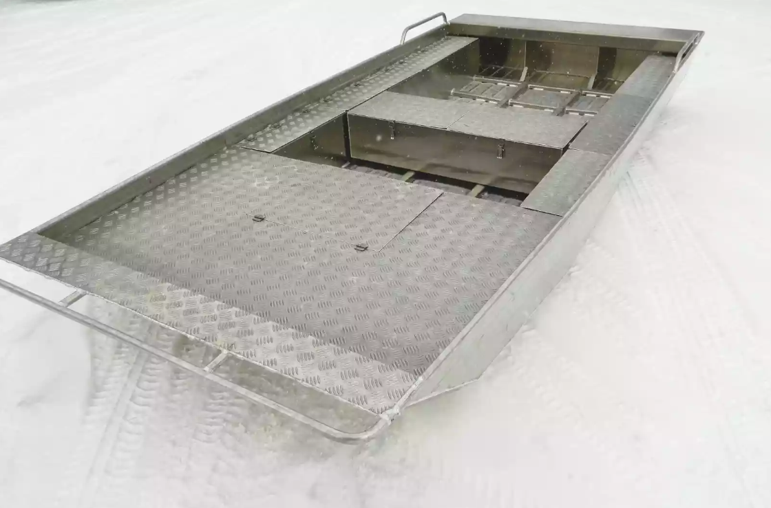 Алюминиевая лодка Wyatboat-390 Jonboat в Кургане