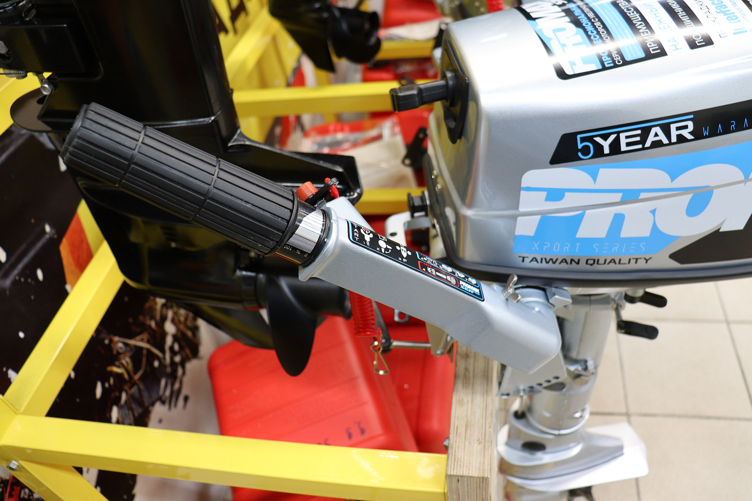 Лодочный мотор PROMAX SP5FHS (внешний бак 12 л) в Кургане