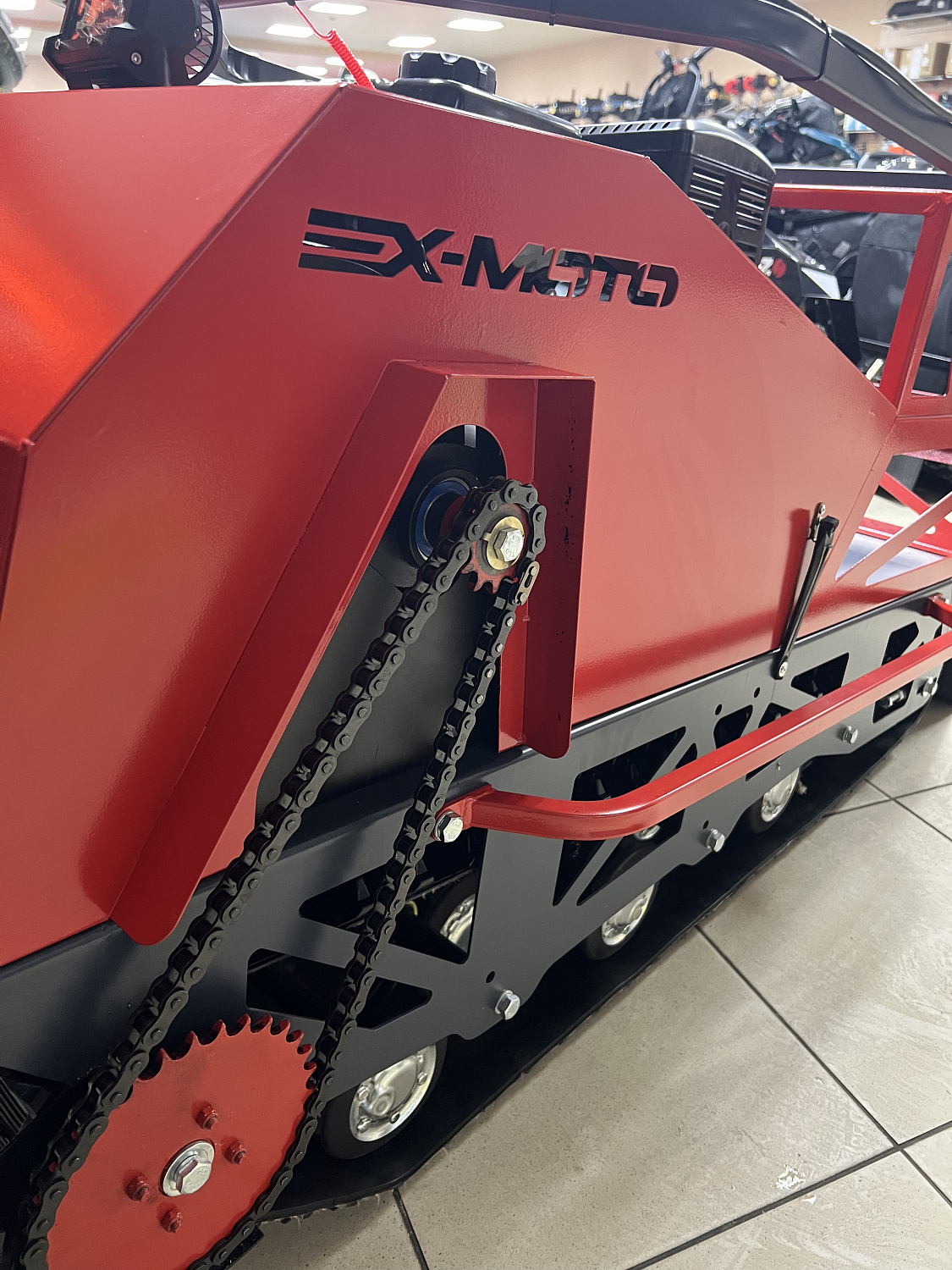 Мотобуксировщик EX-MOTO SNOWDOG S500 15л.с в Кургане