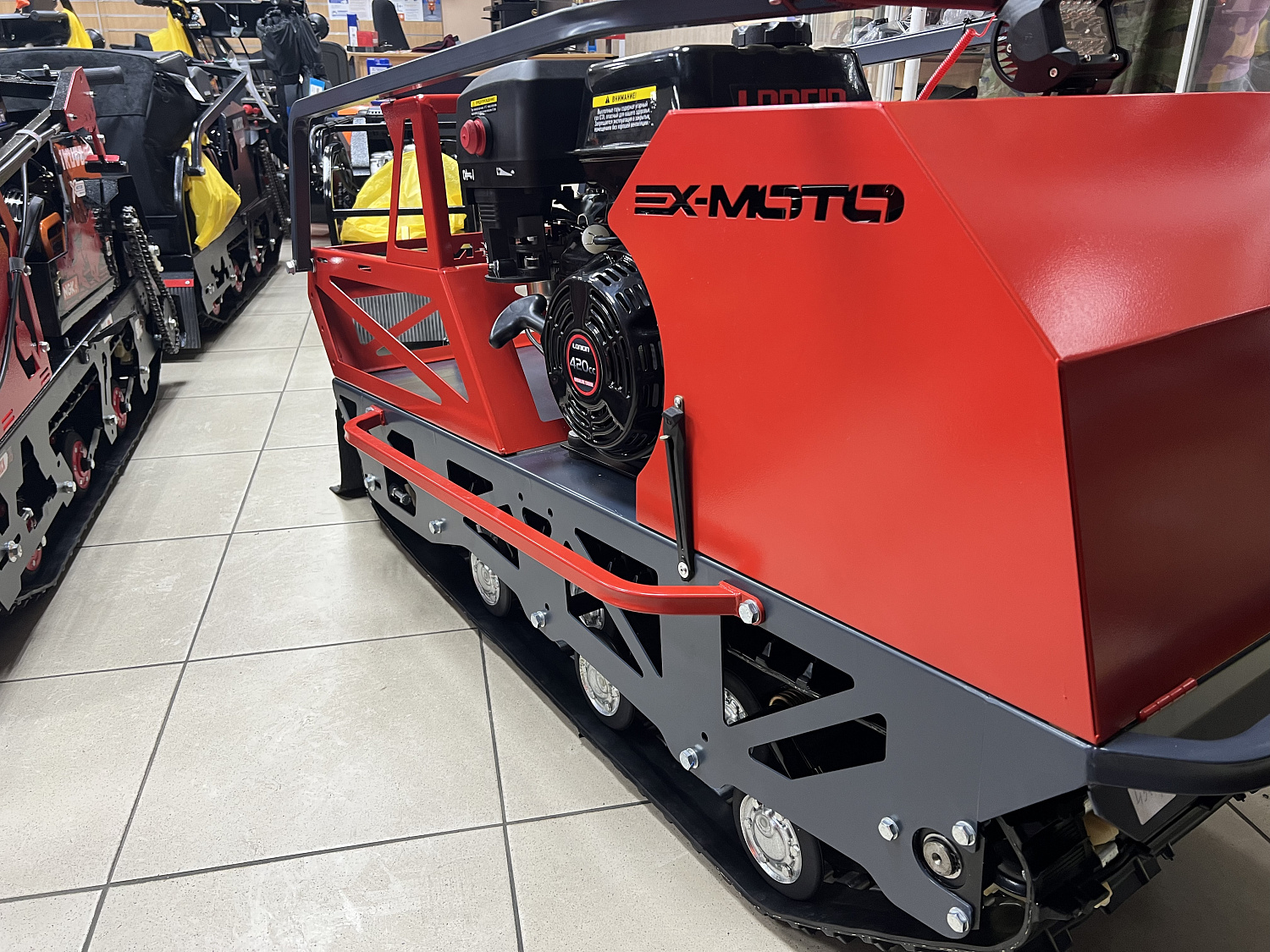 Мотобуксировщик EX-MOTO SNOWDOG S500 15л.с в Кургане