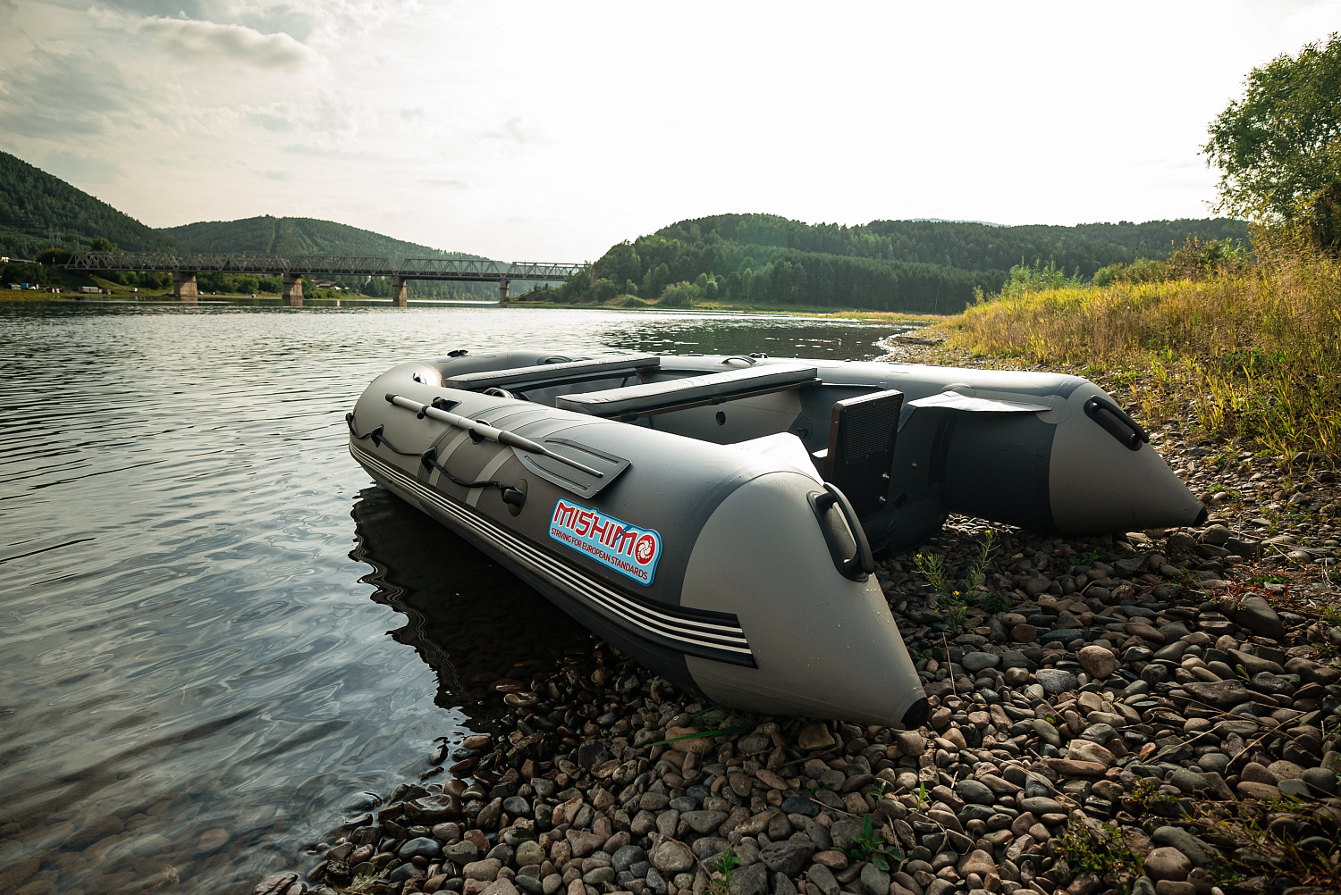 Лодка MISHIMO RIVER JET 390 под водомет в Кургане