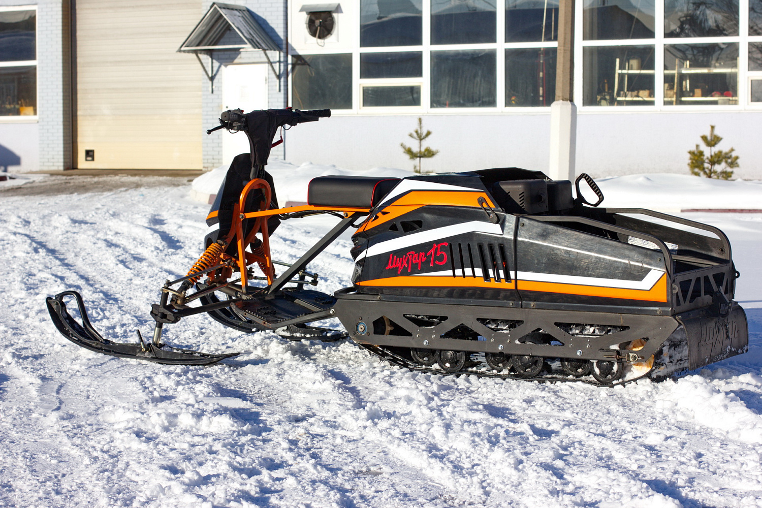 Мотобуксировщик IRBIS Мухтар 15 с лыжным модулем в комплекте в Кургане