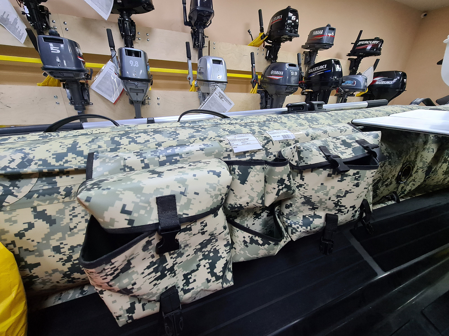 ОРГАНАЙЗЕР БОРТОВОЙ БОЛЬШОЙ ДЛЯ ЛОДОК ПВХ 70Х22,5Х12 СМ в Кургане