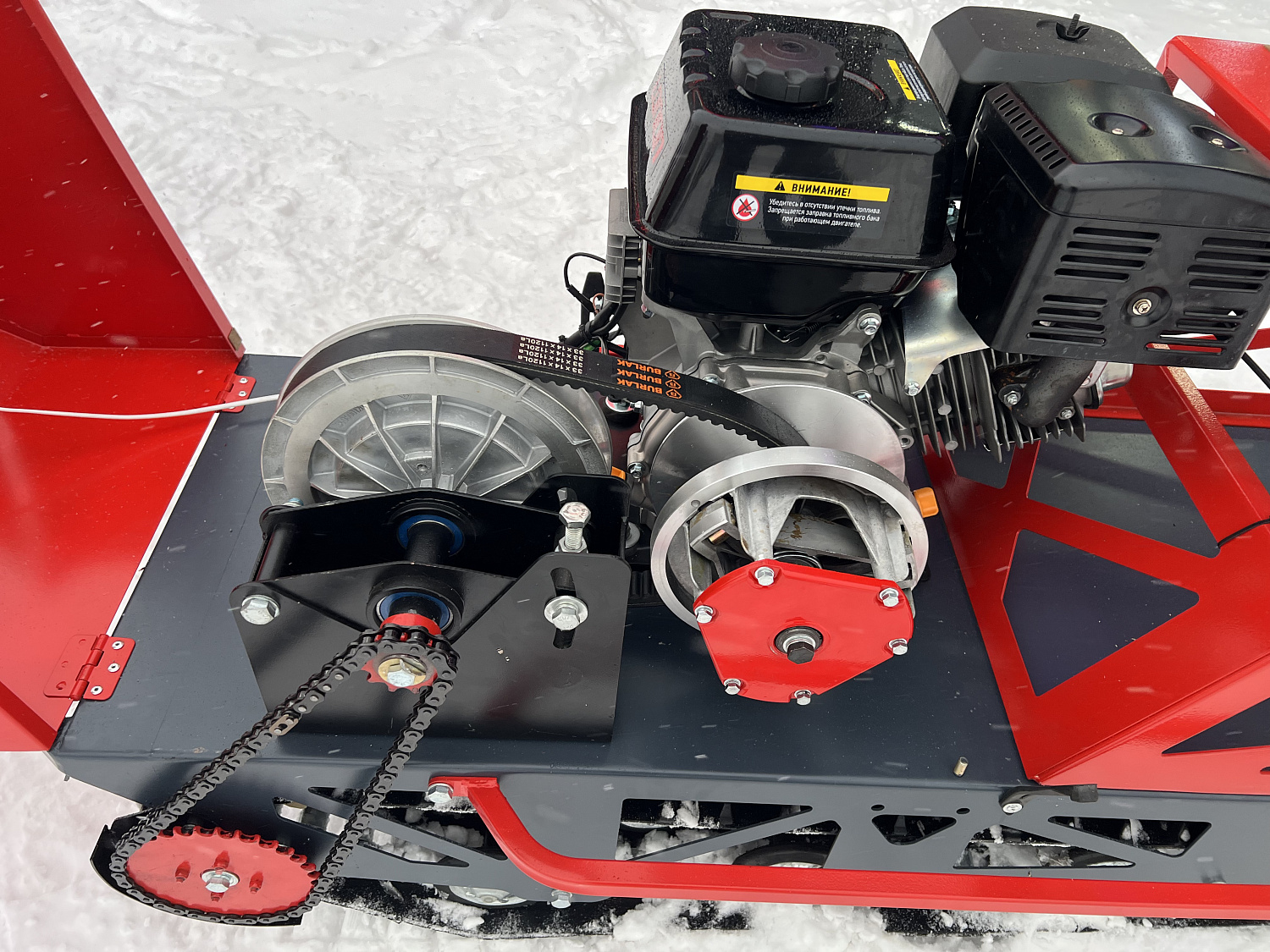 Мотобуксировщик EX-MOTO SNOWDOG S500 15л.с в Кургане