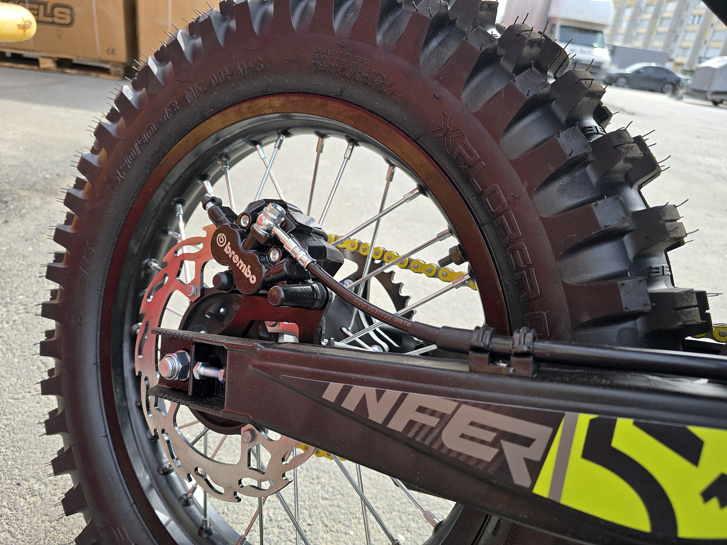 Кроссовый мотоцикл PROMAX INFERNO 380 (4 valves, 5 gears) в Кургане