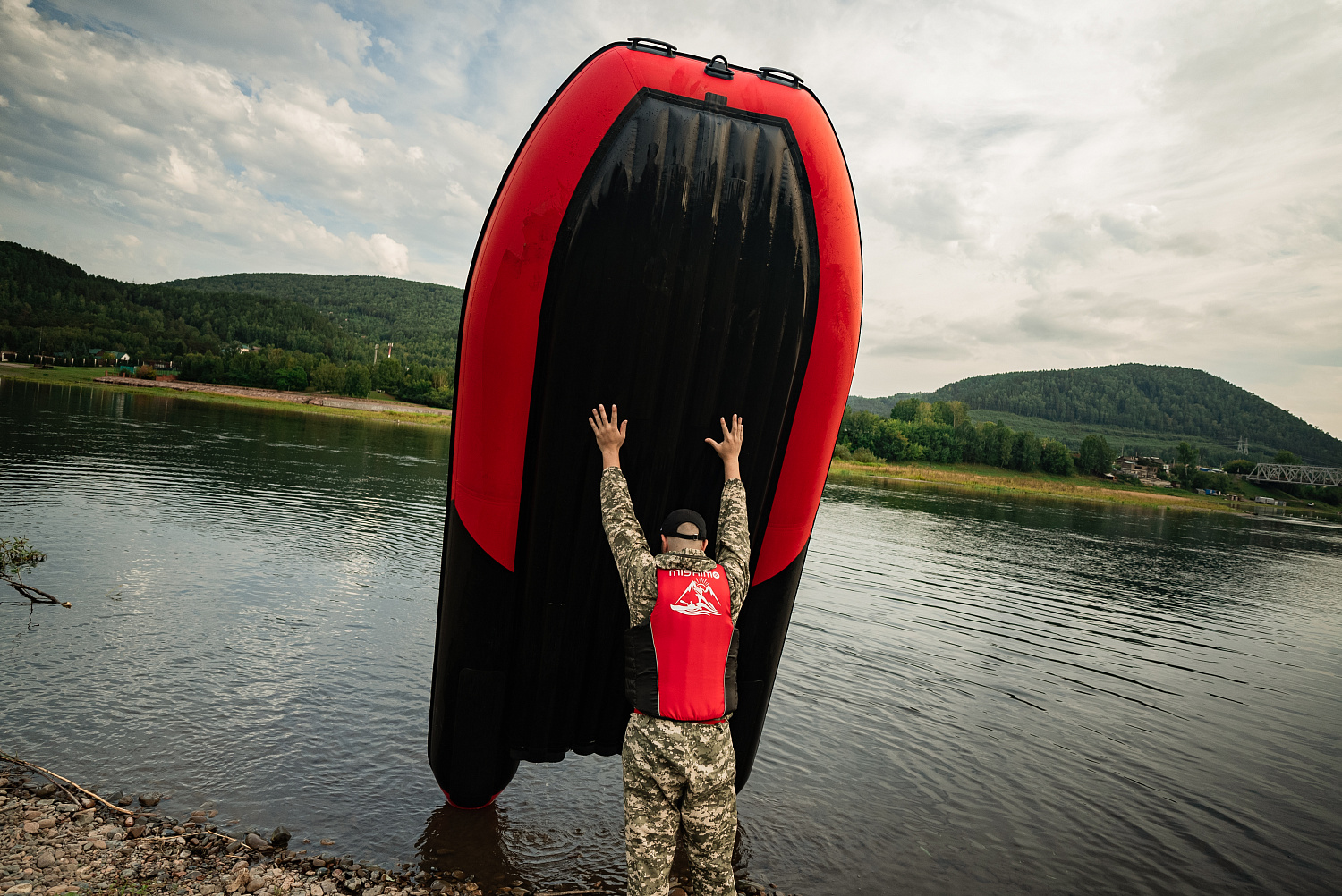 Лодка MISHIMO RIVER FJET PRO 430  под водомет в Кургане