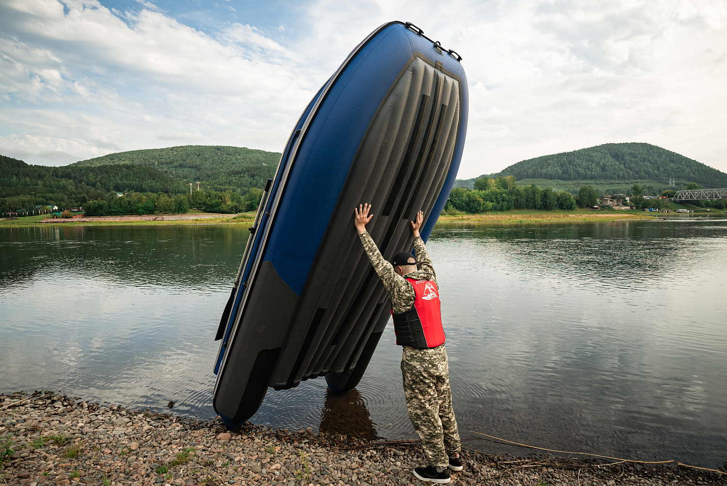 Лодка MISHIMO RIVER FJET PRO 430  под водомет в Кургане