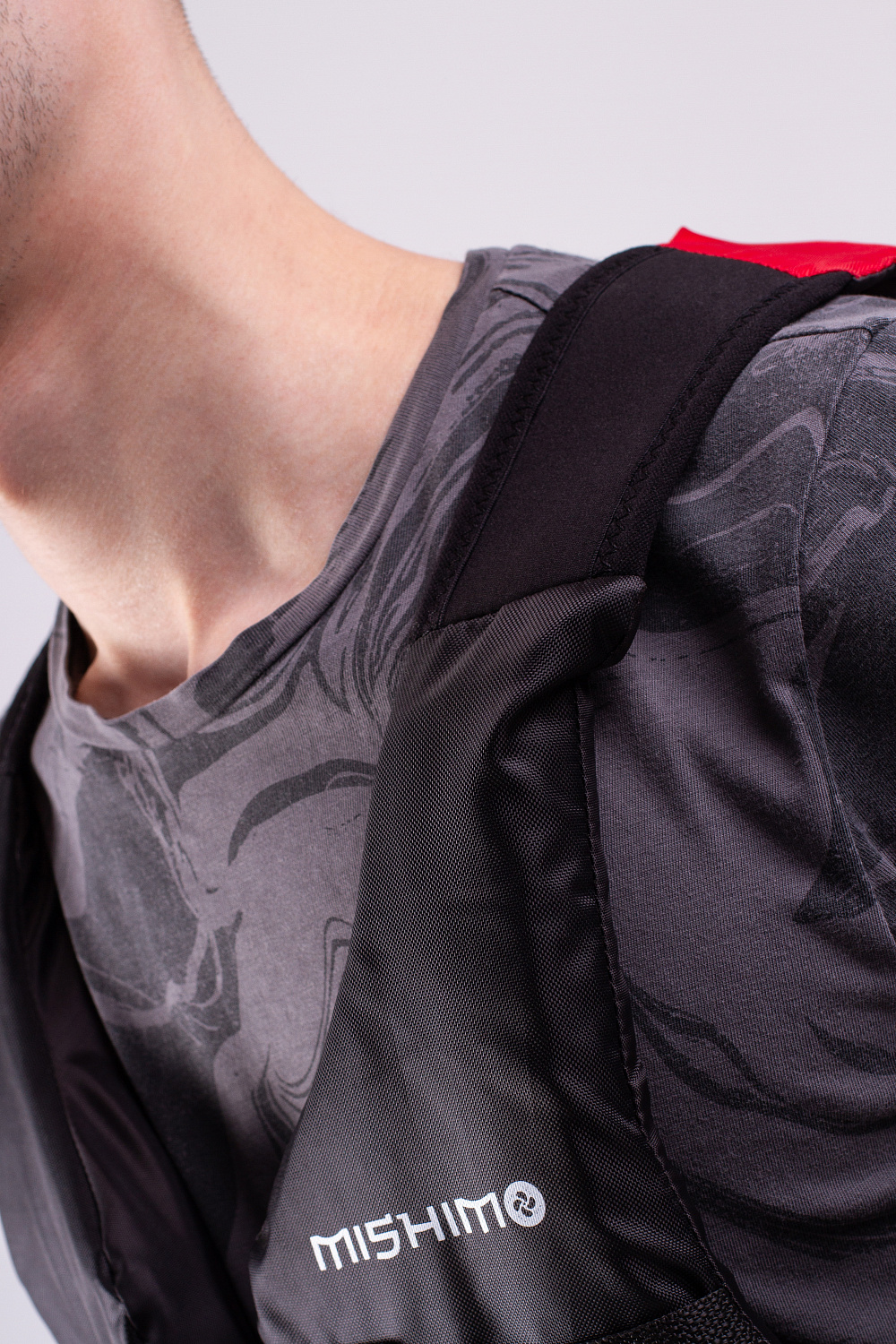 Жилет спасательный MISHIMO PRO Премиум качества Черно-красный в Кургане